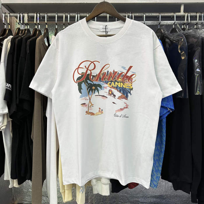 Cannes Beach Coconut Print Tee 3 colors