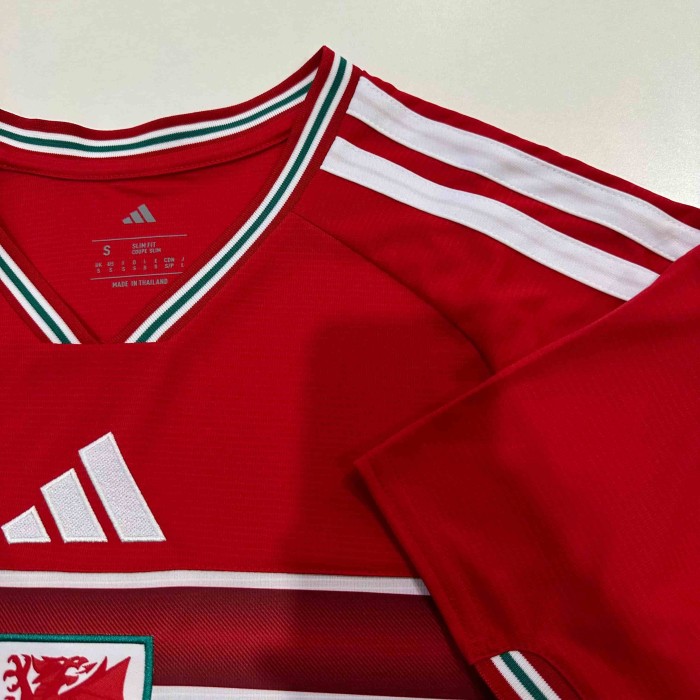 2026/2027 Wales Red Dragon Green Pattern Home Replica Jersey 29082269