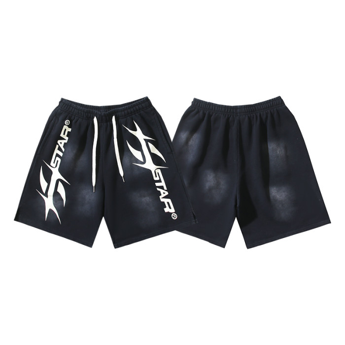 HS Basic Logo Washed Version Tee & Shorts Set