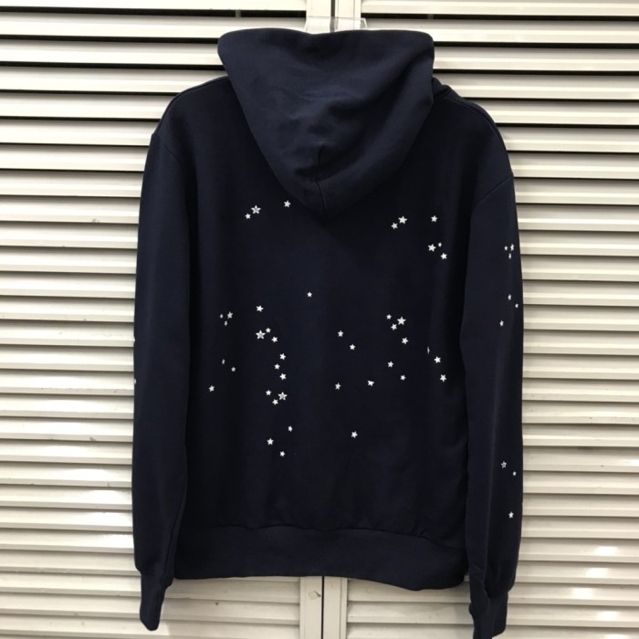 Teenage girls pink Atlanta back roaming stars foam print hoodie