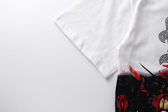 Dark Rock Octopus Man Rhinestone Print Tee 2 colors 29105625