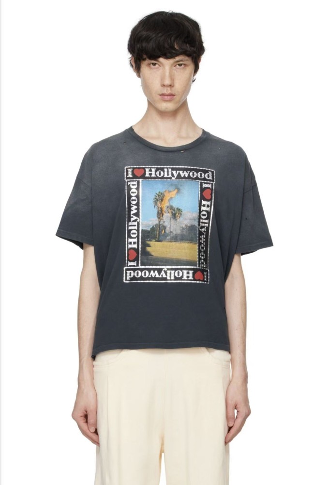 Private Hollywood Print Washed Version Tee 28756302
