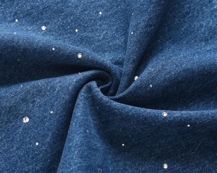 Galaxy Waterfall Rhinestone Wide Leg Jeans 2 colors 29064390