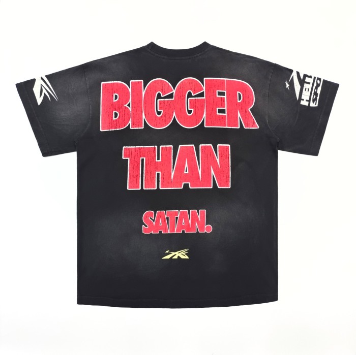 [Big & Tall for weights up to 260 lbs]1:1 quality version Boxing KO Pattern Print Tee with NFC tag