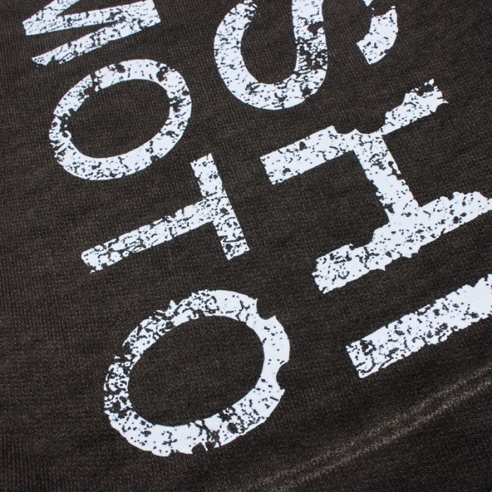 Letter Printed Drawstring Casual Washed Shorts 29082412