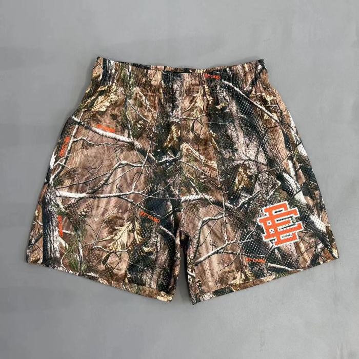 1:1 quality version Twig Camo Maple Leaf Logo Print Shorts 3 colors