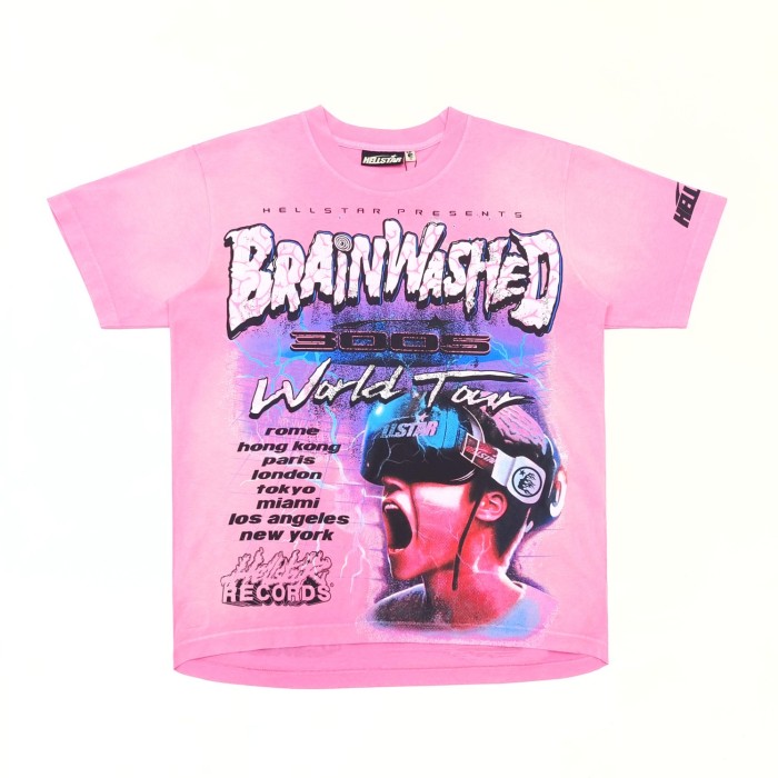 [Big & Tall for weights up to 260 lbs]1:1 quality version World Tour Lightning VR Tee