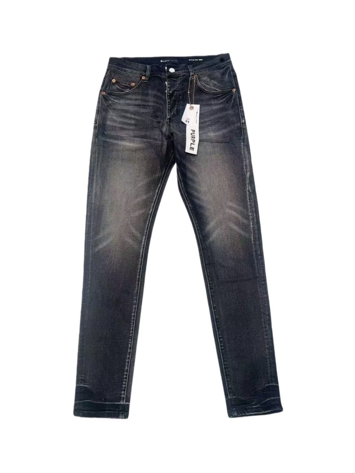 1:1 quality version Lightly Textured Slightly Yellowish Black Jeans 28648677