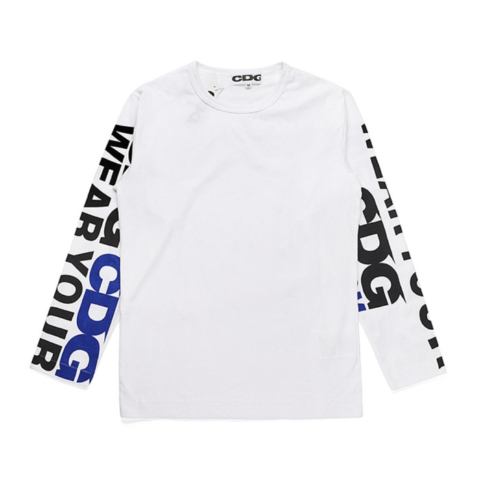 Big Red Heart Letter Logo Print Long Sleeve T-Shirt 17 colors 28712090