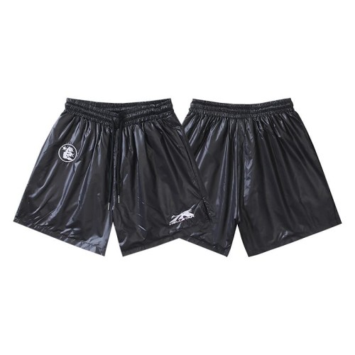 Shiny Nylon Star Logo Print Beach Shorts 29035461