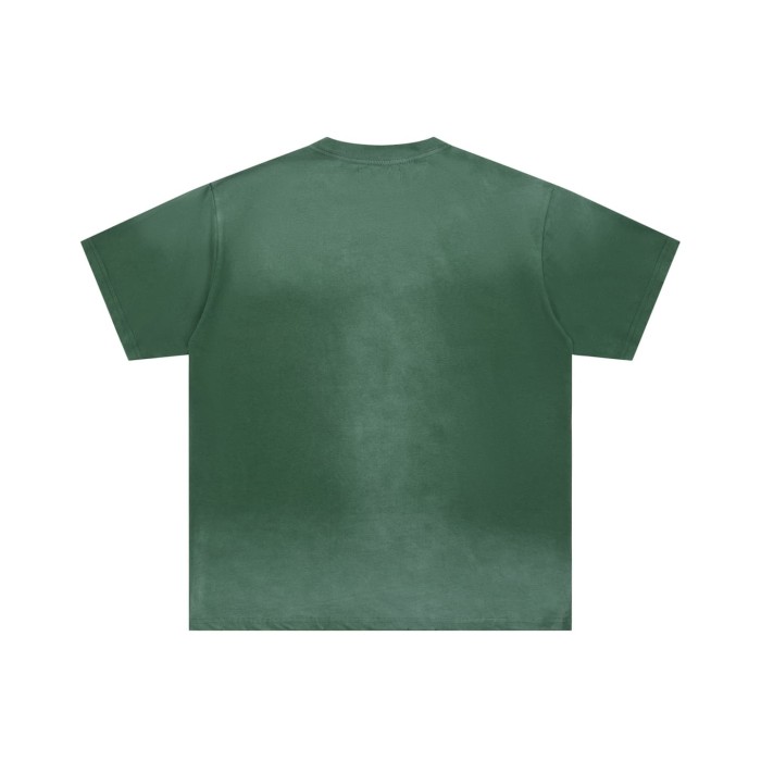 Flame Halo Praying Hands Print Washed Tee 29053837