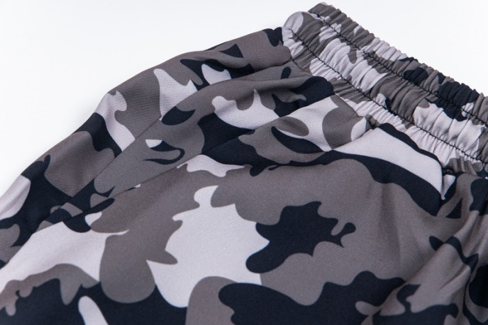 American Street Style Trapstar Camo Print Elastic Waist Shorts 2 colors 29080679