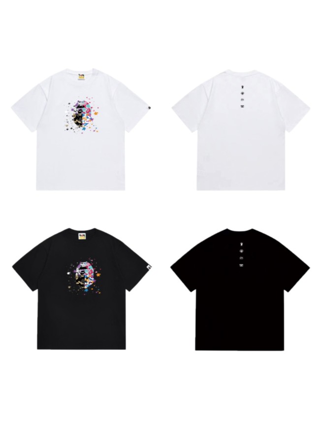 Graffiti Style Star Camo Ape Face T-Shirt 2 colors 29051310