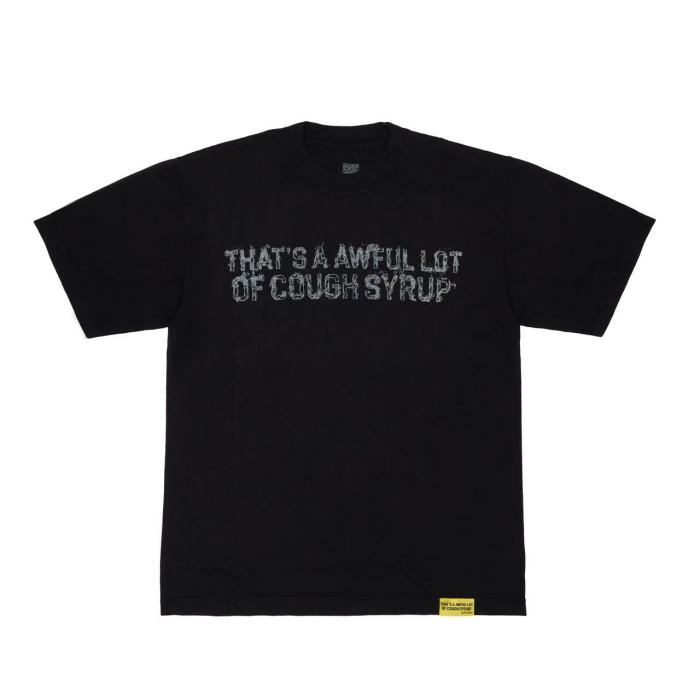 Smoke Letter Print Tee 29006592