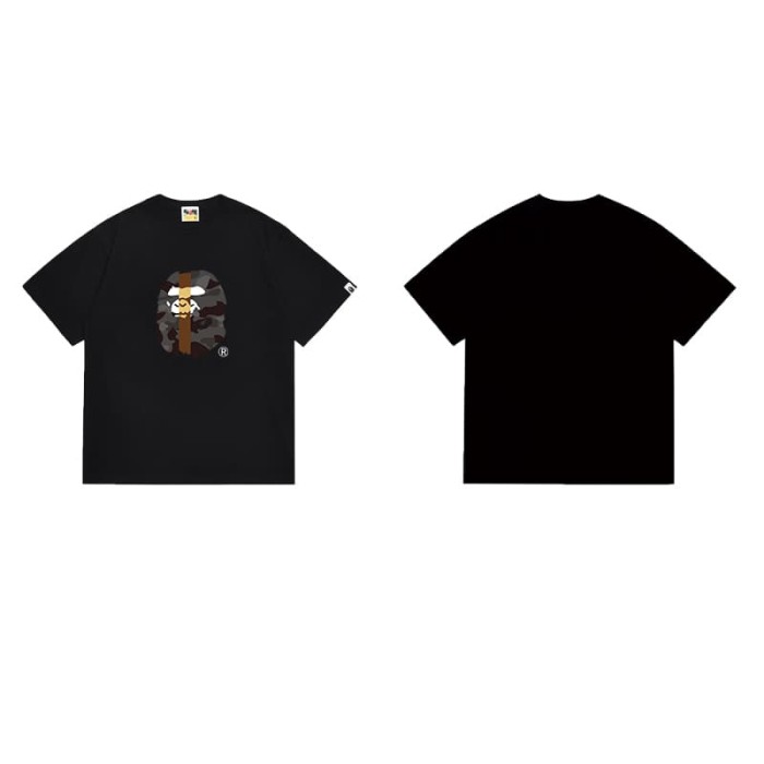 Camouflage Ape Head Split Logo Print T-shirt 3 styles 29055054
