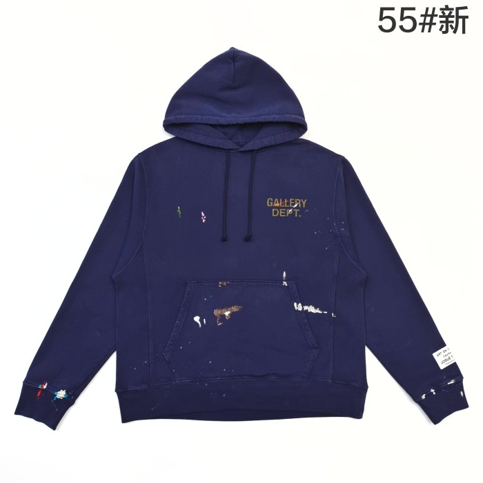 [Big & Tall for weights up to 260 lbs]1:1 quality version Yellow Letter Hand-Painted Hoodie 28675092
