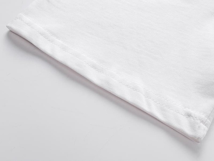 White Tomb Zombie Rhinestone Print Washed Tee 29105640