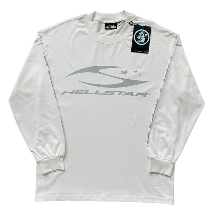 28389985 HS Letter Printed Long Sleeve T-Shirt