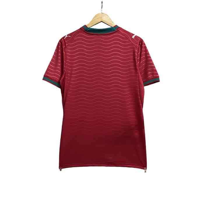 2026/2027 Burgundy Wave Pattern Portugal Home Jersey 2 Kind 28898443