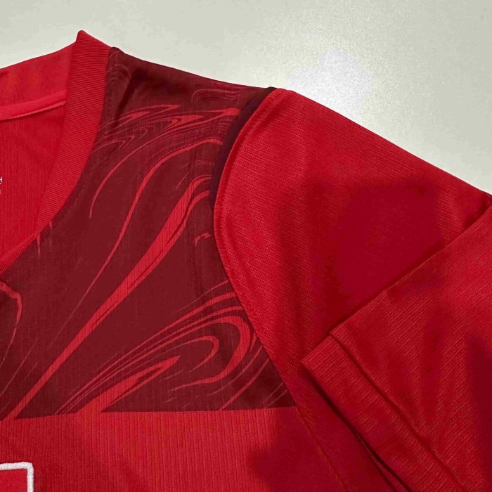 2026/2027 Turkey Red Pattern Star Moon Away Replica Jersey 29082264