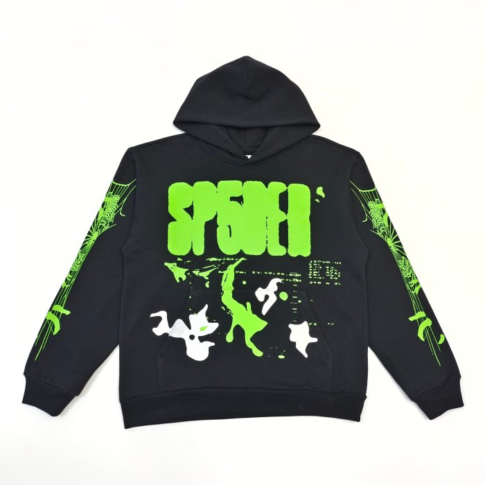 1:1 quality version Ray Doodle Print Hoodie & Pants Set 2 colors 28656046