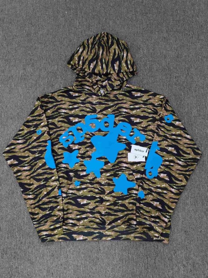 Spider Web Logo Foam Print Hoodie 84 colors 29079913