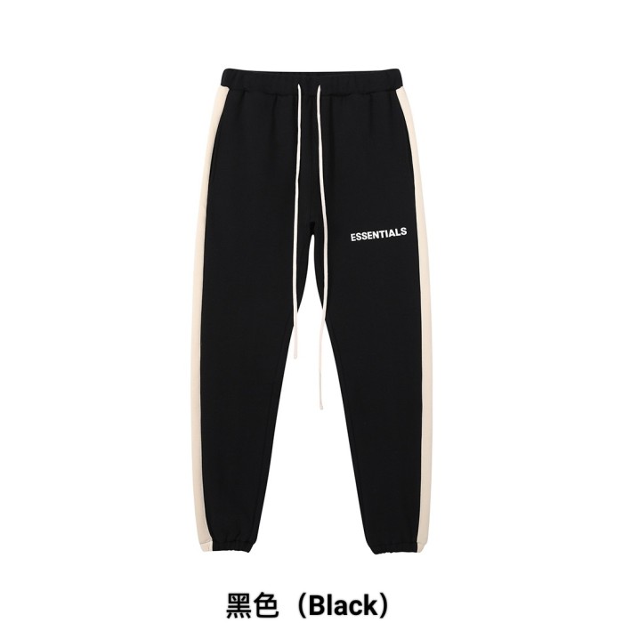 [Big & Tall for weights up to 220 lbs]1:1 quality version Color-Blocked Side-Striped Printed Letter Sweatpants 3 colors 28659510