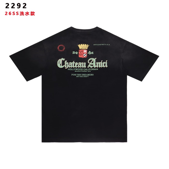 Chateau Dark Crown Print Washed Tee 29052414