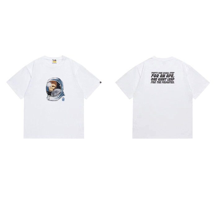 Ape Head Astronaut Space Print T-shirt 2 colors 29060590