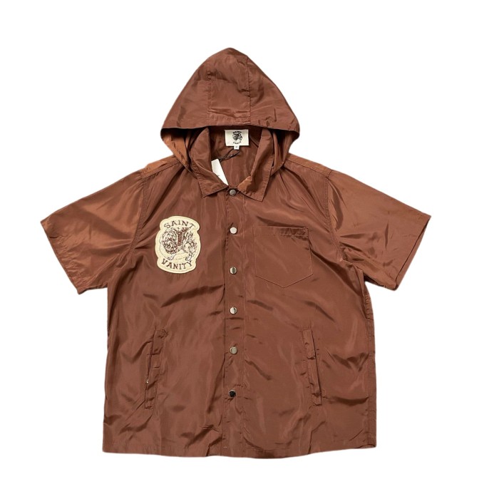 Badge Towel Embroidery Hooded Shirt & Shorts Set 3 colors 28925617