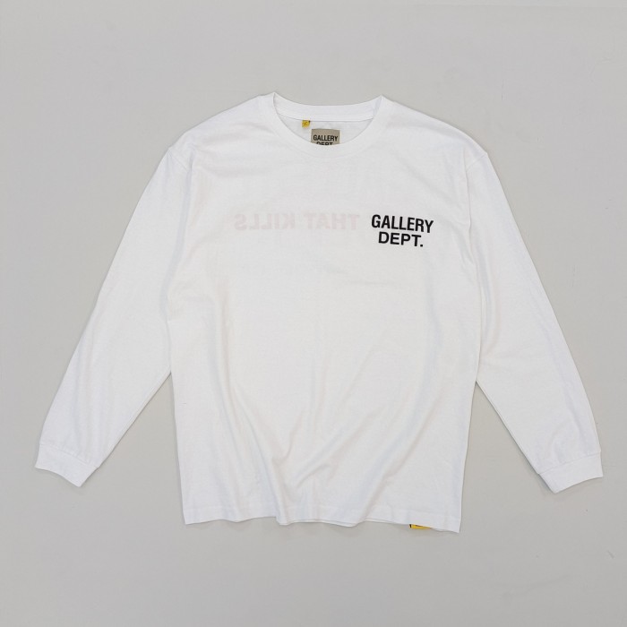 [Big & Tall for weights up to 260 lbs]1:1 quality version Art Killer 2 Sides Wearing Print Long Sleeve tee