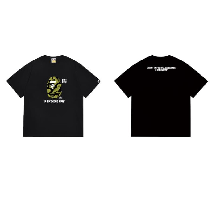 Classic ripple green camouflage print T-shirt 2 colors 29055316