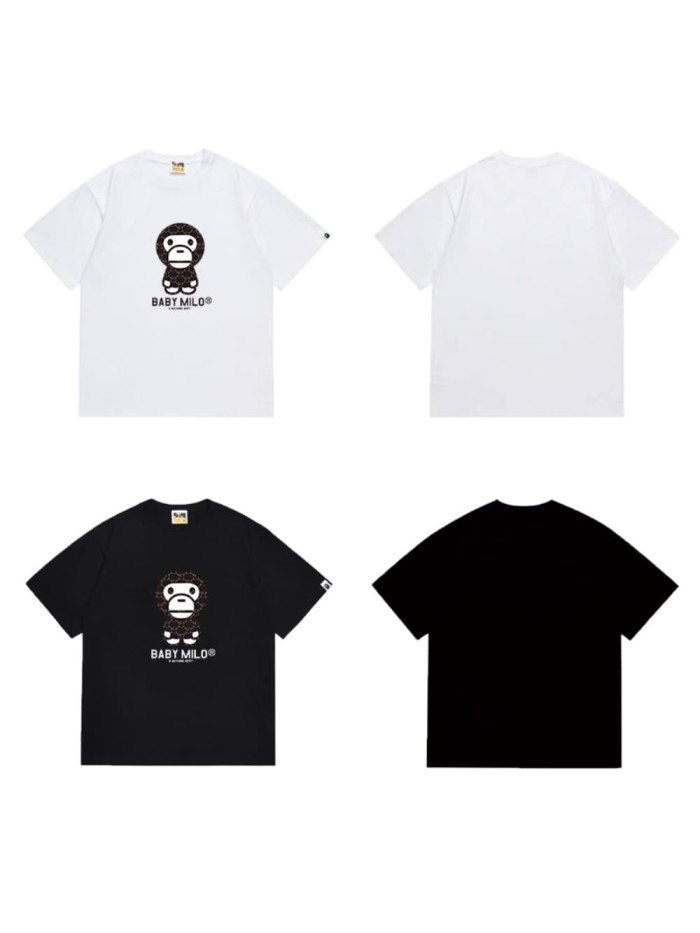 Snakeskin pattern monkey print T-shirt 2 colors 29053955