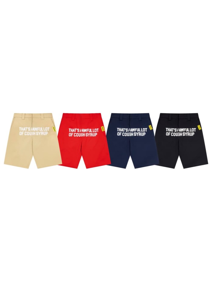 Solid Color Classic Logo Print Shorts 4 colors 29035362