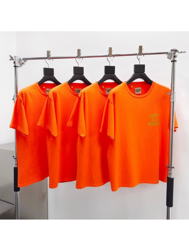 [Big & Tall for weights up to 220 lbs]1:1 quality version Green French Orange Print Tee 29045588