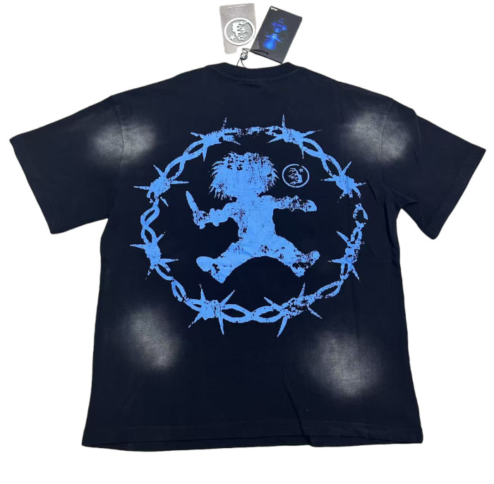 Scarred Character Print Washed Version Tee 28770245