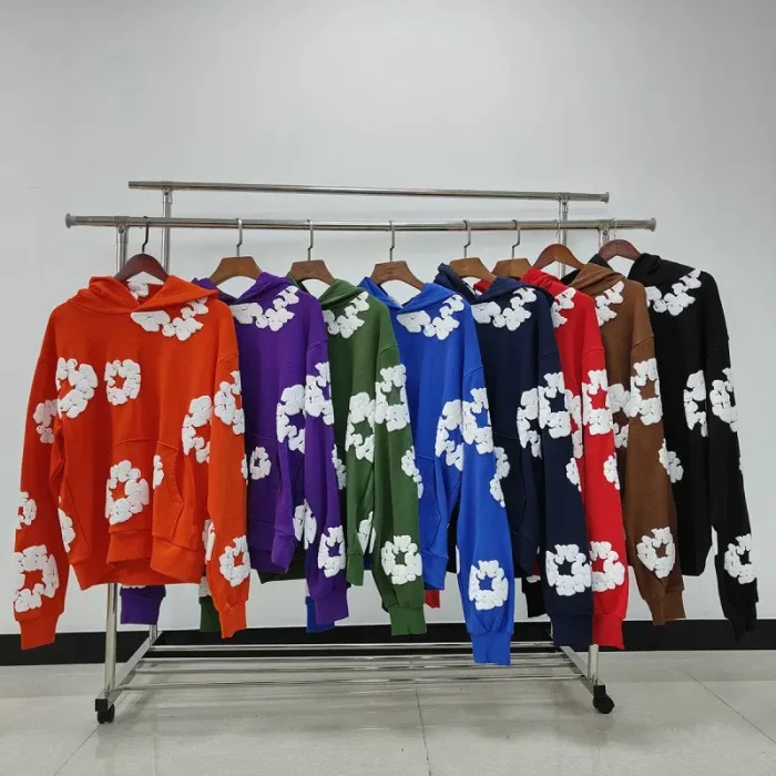 [Including comparative images of RepDog and other seller] 1:1 quality version Kapok Cotton Print Hoodie 12 colors