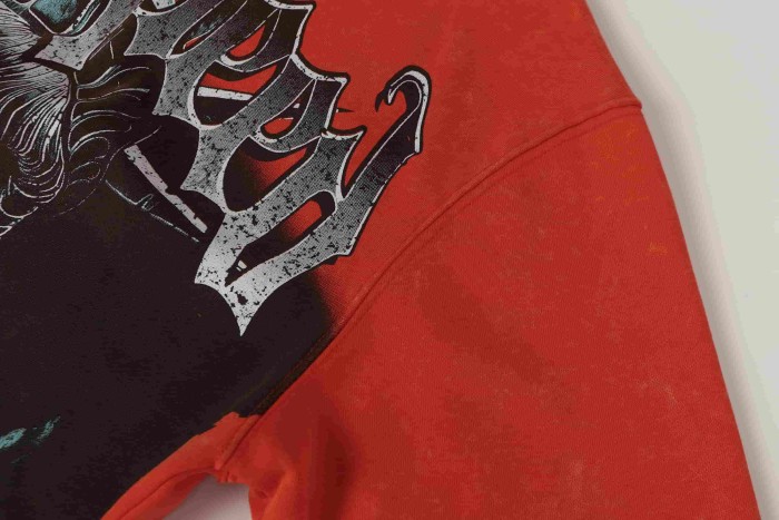 Wear Holy Images Print Washed Hoodie 2 colors 28696539