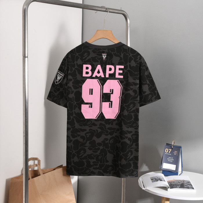 Embroidered Badge Digital Print tee 2 colors 28491682