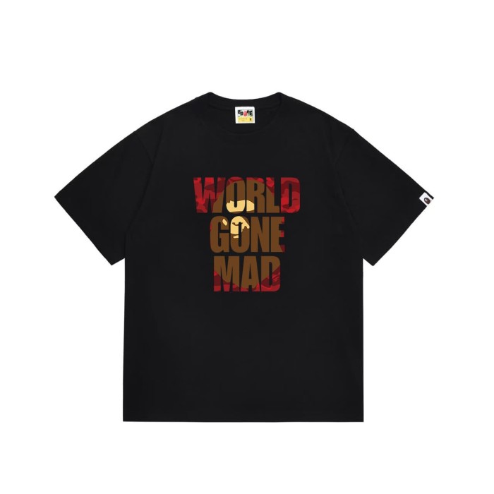 Camouflage letter ape print T-shirt 2 colors 29064403