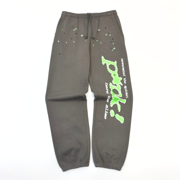 1:1 quality version Green-Letter PK Printed Hoodie & Pants Set 28747518