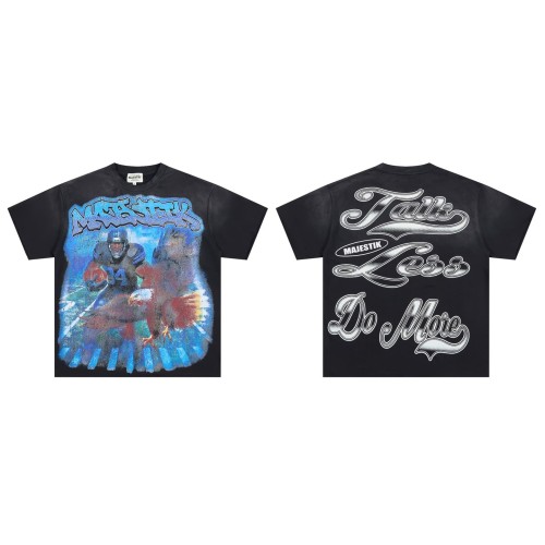Rugby Eagle Rhinestone Print Washed Tee 29064540