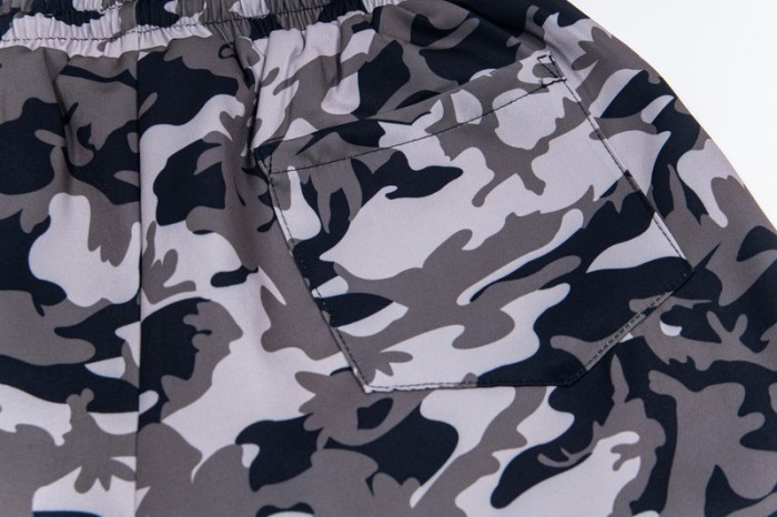 American Street Style Trapstar Camo Print Elastic Waist Shorts 2 colors 29080679