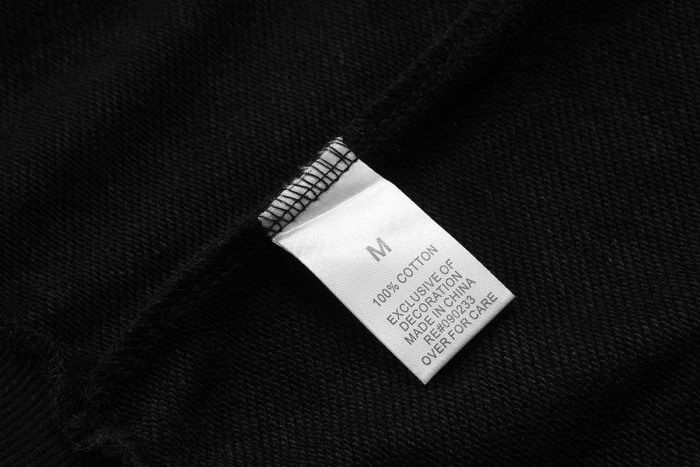 Gothic Letter Patch & Metal Rivets Full Zip Hoodie 2 colors 29107708