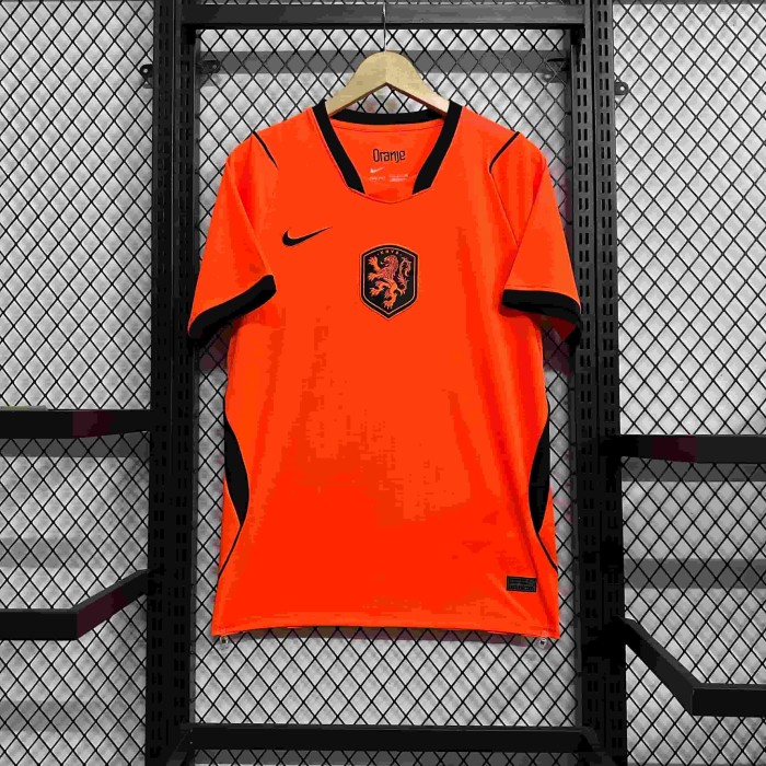 2026/2027 Netherlands Orange Lion Blaze Home Jersey 2 Kind 29085316