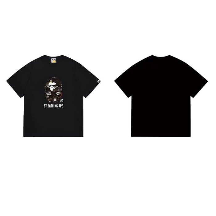 Multiple letter ape print T-shirt 2 colors 29055780
