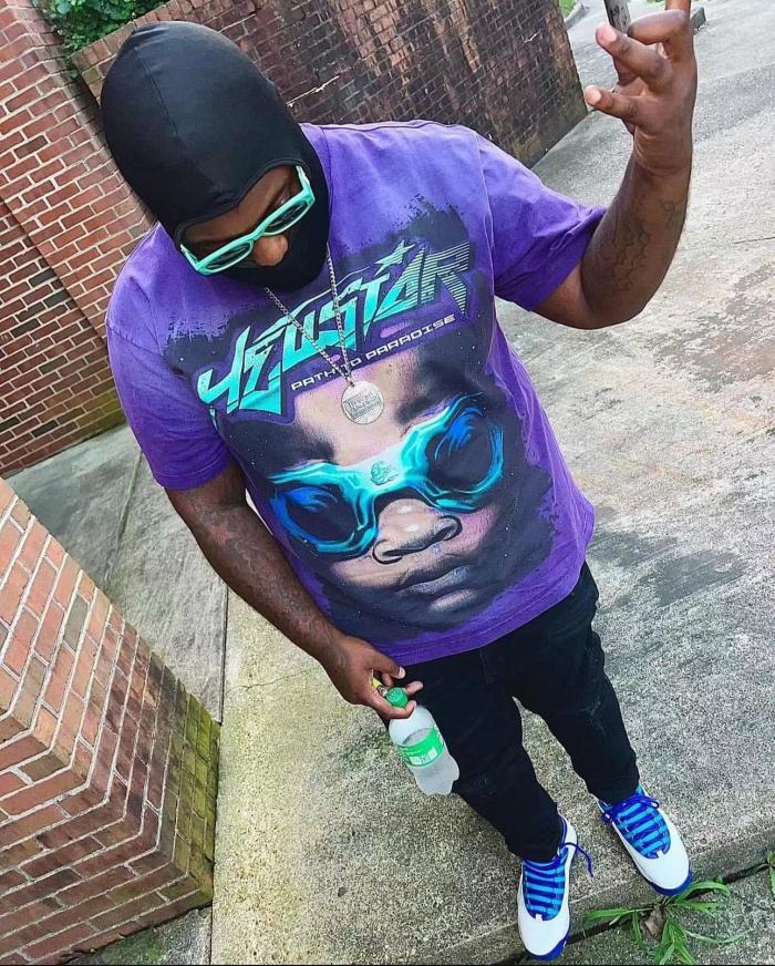 [Big & Tall for weights up to 260 lbs]1:1 quality version Portrait Goggles Print Tee with NFC tag