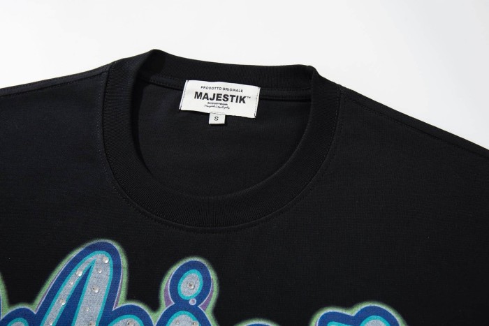 Neon City Supercar Rhinestone Print Washed Tee 29060780