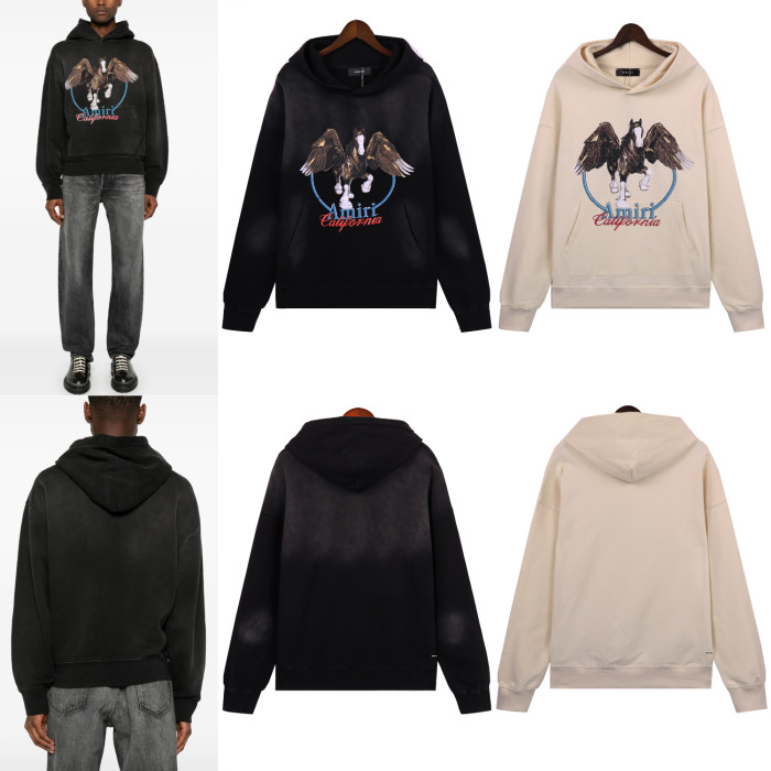 Pegasus Print Washed Version Hoodie 2 colors 28624560