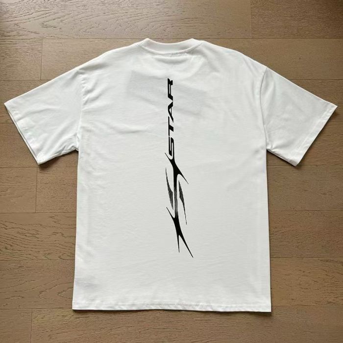 Trendy Brand Printed Men Women Couple Loose T-Shirt Tee 2 colors 29032774